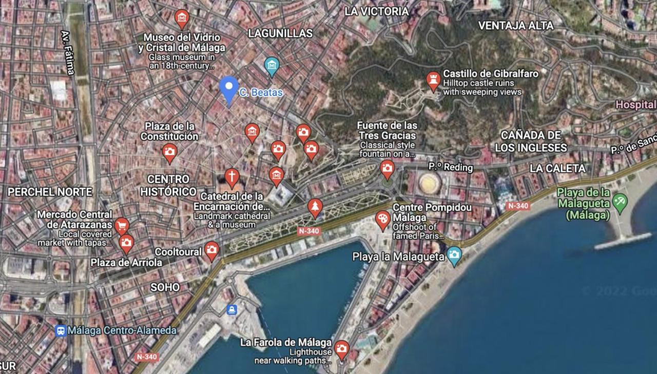 Skysea Holidays City Center Suites Málaga Eksteriør bilde